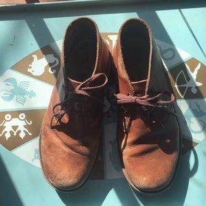 Clarks desert boots, size 34